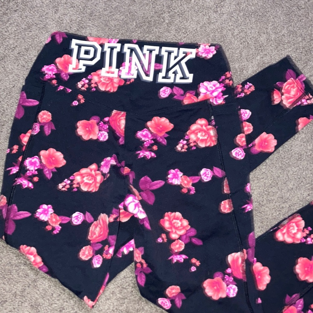 pink workout leggings